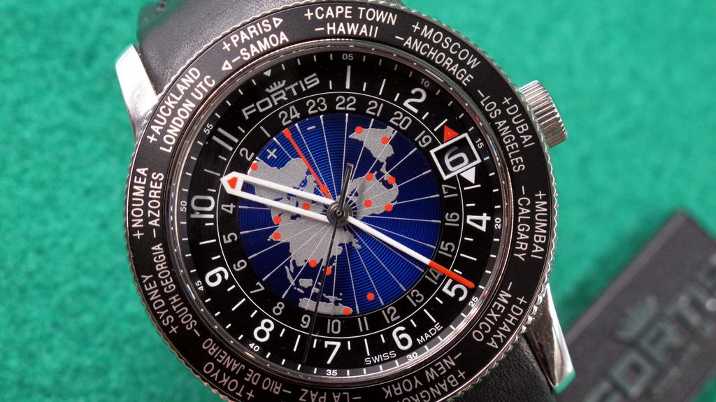 FORTIS B-47 WORLD TIMER GMT – WatchTrotter